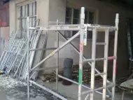 Алуминиево подвижно скеле Boss олекотено под наем в Пловдив