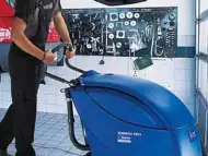 Подопочистващ автомат под наем