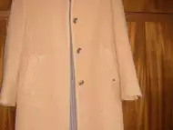 Дамско палто цвят капучино