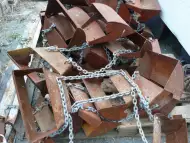 Лопатки чугунени за бетонов възел