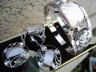 модел 228 Изработен от масивно сребро Комплект дамска грив