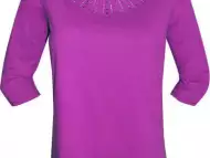 Макси блуза Рони - циклама