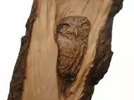 Дърворезба Сова