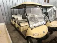 Продавам голф количка - на ток - 6 местна , 