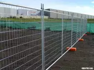 Строителна прозирна ограда под наем