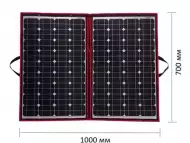 Гъвкав монокристален соларен панел с контролер 110W