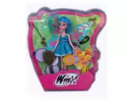 Кукла Уинкс със синя коса с аксесоари Winx