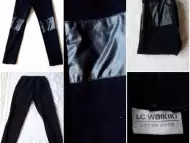 Детски черен ластичен панталон клин LC Waikiki ръст 128