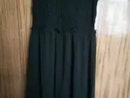 Черна лятна дълга рокля
