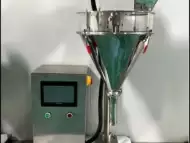 Полуавтоматична пакетираща машина за прах