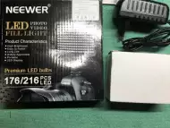 Камера Видео светлина Фото димируем 176 LED панел с 1 4 рез