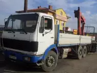 Транспорт с камион с кран