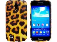 Силиконов калъф за Samsung Galaxy S4 - mini с леопардова щампа