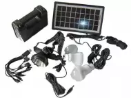 С Челник LED Соларна Осветителна Система с Акумулатор и Со