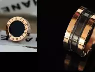 комплект Bvlgari обеци и пръстен