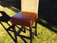 Бар стол Лара от естествен ратан