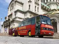 туристическа обиколка на София с открит автобус