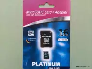 SONY PLATINUM Micro SD карта 16GB Class 10