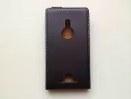 Nokia Lumia 925 Кожен Калъф Тип Тефтер Black Черен