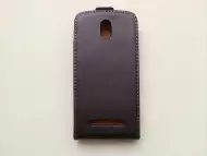HTC Desire 500 Dual Кожен Калъф Тип Тефтер Black Черен