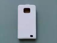 Samsung i9100 Galaxy SII Кожен Калъф Тип Тефтер White Бял