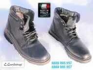Мъжки Зимни Обувки Боти Кожени Италиански 41 - 42 - 43 - 44 НОВИ