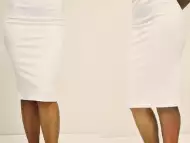 Бяла пола в актуална за сезона дължина