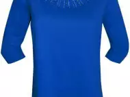 Макси блуза Рони - синьо