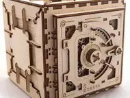 3D механичен пъзел Ugears сейф