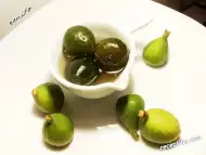 Елексир - Сладко домашно от зелени смокини малки цели