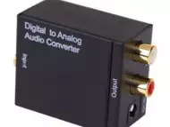 Цифрово - аналогов аудио конвертор Toslink