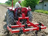 Трактор с Култиватор Продълбочител - Обработвам градини, оранж