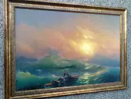 Девятий вал - Айвазовски, картина