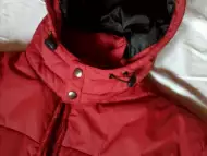 Мъжко зимно яке LUCIANO с качулка цвят бордо р р 52 54