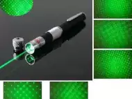 Нов мощен зелен лазер - пойнтер със светлинно шоу