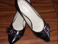 Черни ниски официални обувки