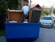 Извозвам отпадъци с контейнери