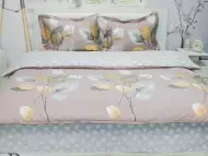 Спален комплект постелъчен памук Амелия сиво
