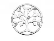 Магнитна висулка дървото на живота с кристалчета цирконий