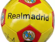 Футболна топка кожена на отбор Реал Мадрид Real Madrid