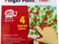 Комплект Бои за рисуване с ръце 4 цвята
