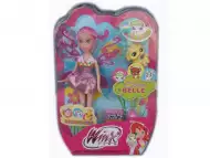 Кукла Уинкс с розова коса и с домашен любимец Winx