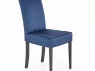 Tрапезен стол с тапицерия от кадифе (3 цвята)