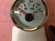 Измервателен уред за температурата на водата Уред за табло