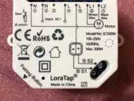 LoraTap Smart WiFi превключвател за завеси релеен модул за р