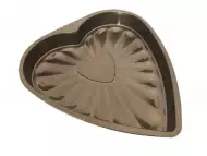 Тефлонова форма за кекс сърце