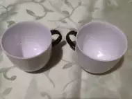Две чашки за кафе Бяло и Черно