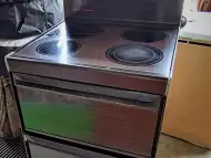 Английска печка с 2 фурни и керамичен плот - Свободно стояща