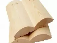 Дървена ламперия Блок Хаус 20х96х4, 0 м. (Облицовка обла)