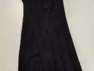 Дамски ръкавици финна вълна в черен цвят - 6